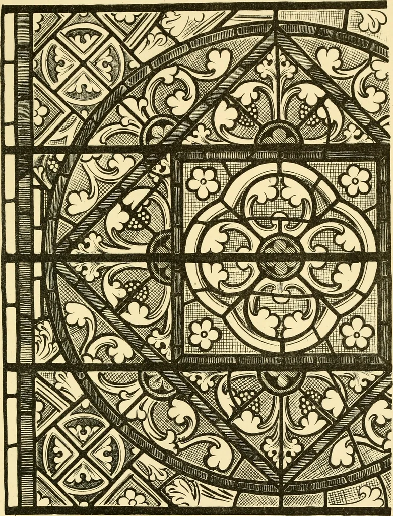 An illustration from Windows; a book about stained & painted glass, 1897, leaf 388