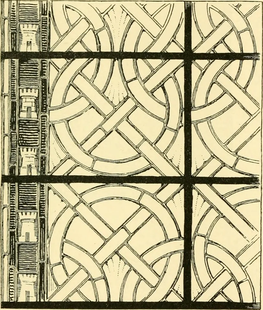 An illustration from Windows; a book about stained & painted glass, 1897, leaf 392