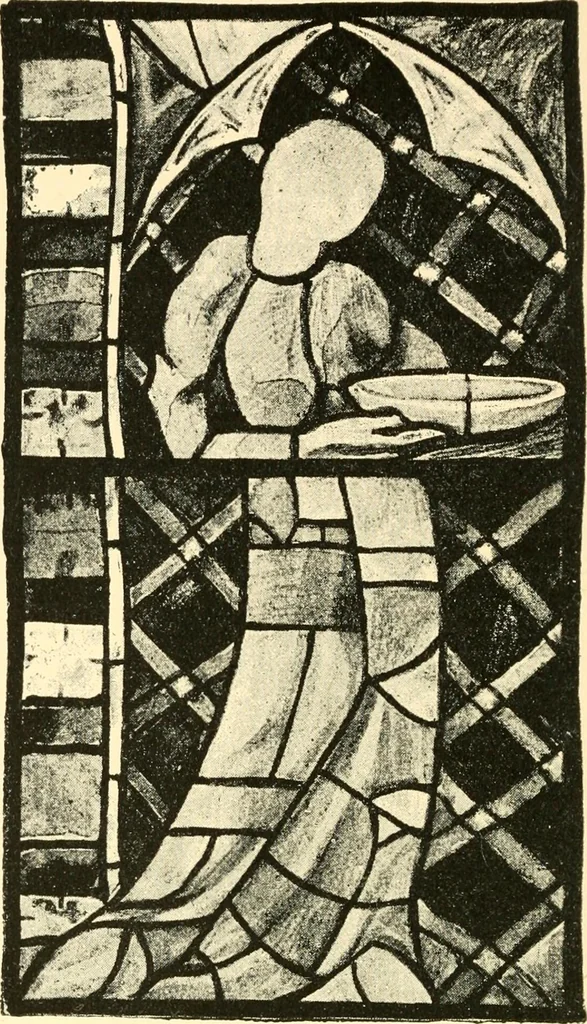 An illustration from Windows; a book about stained & painted glass, 1897, leaf 393