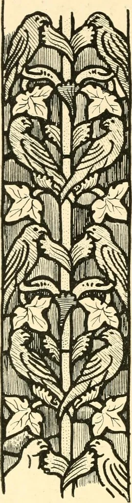 An illustration from Windows; a book about stained & painted glass, 1897, leaf 395