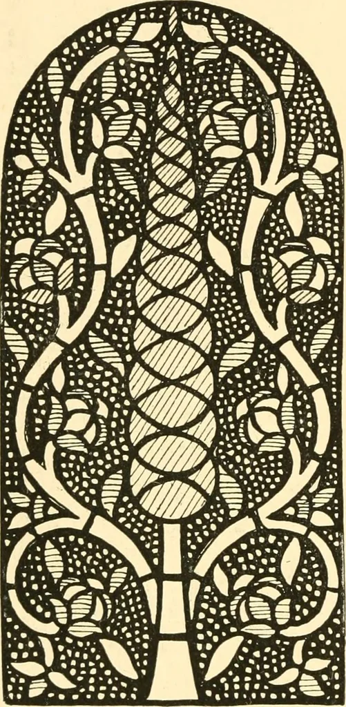 An illustration from Windows; a book about stained & painted glass, 1897, leaf 41