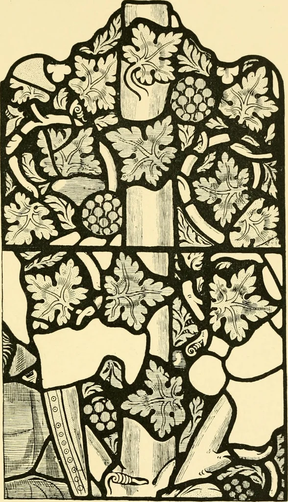 An illustration from Windows; a book about stained & painted glass, 1897, leaf 424