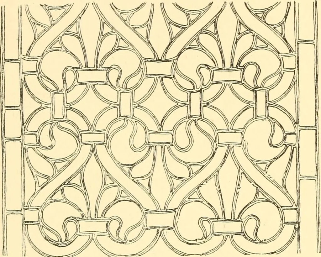 An illustration from Windows; a book about stained & painted glass, 1897, leaf 43