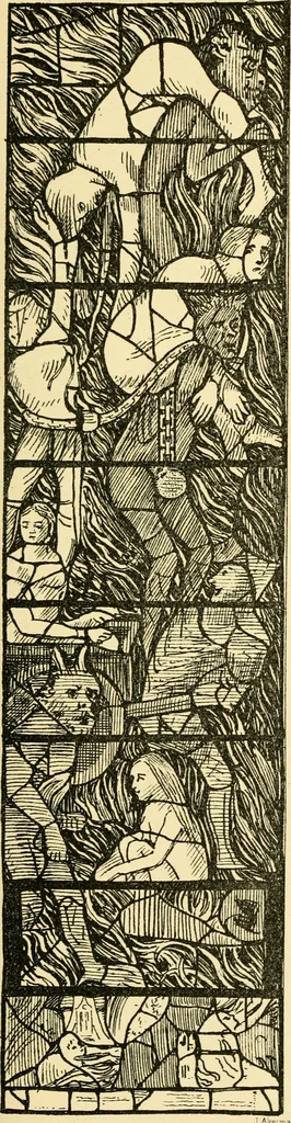 An illustration from Windows; a book about stained & painted glass, 1897, leaf 434