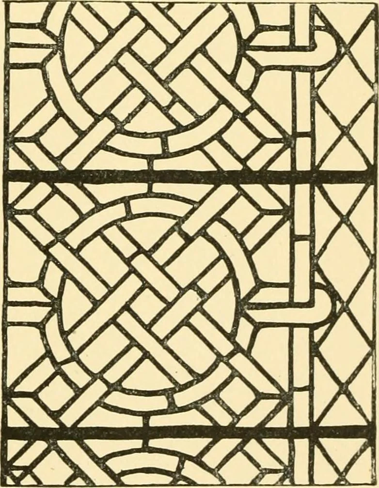 An illustration from Windows; a book about stained & painted glass, 1897, leaf 44