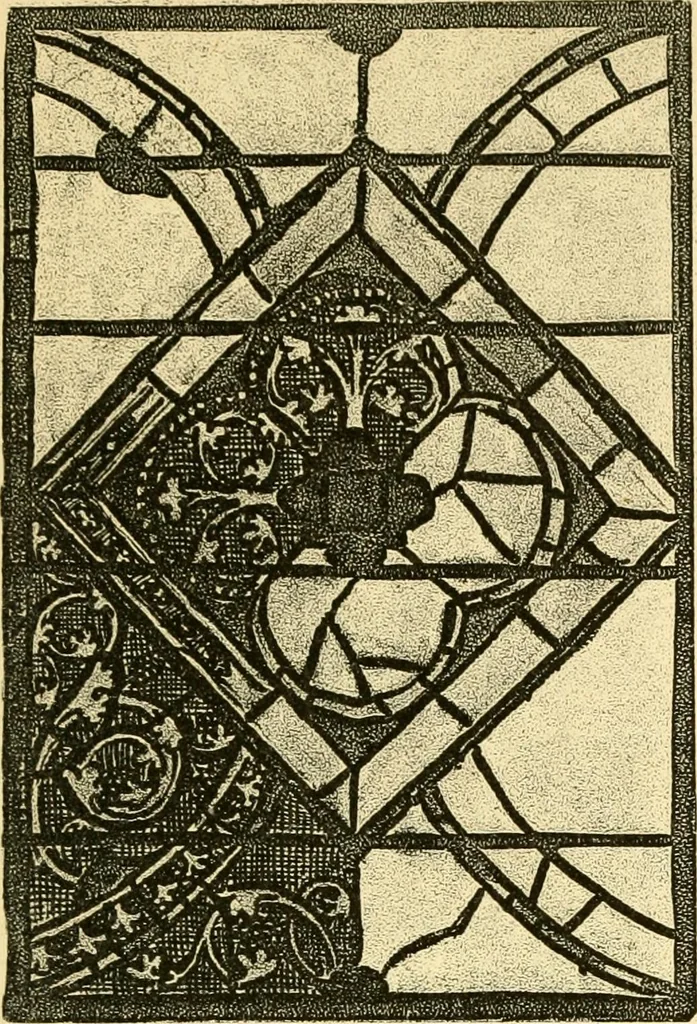An illustration from Windows; a book about stained & painted glass, 1897, leaf 448