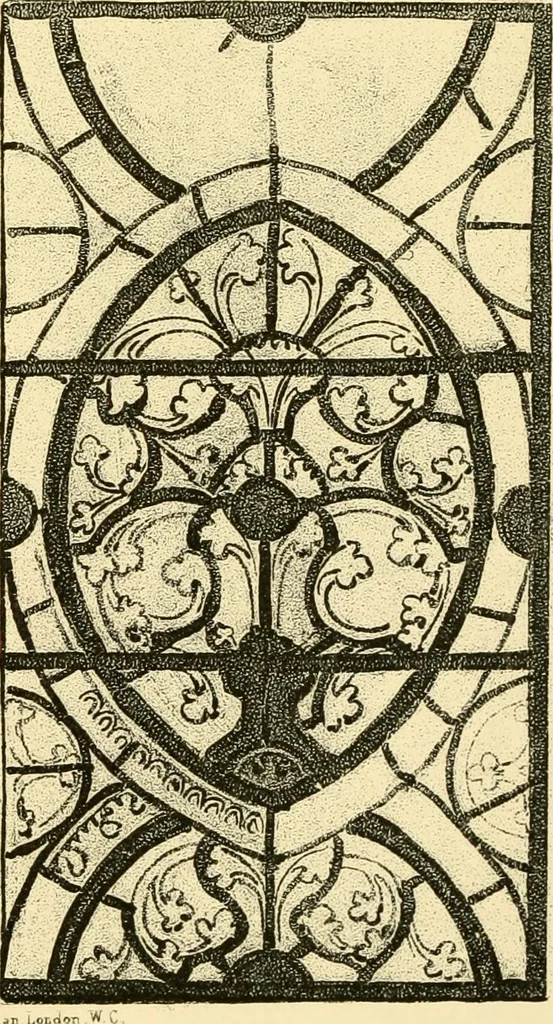 An illustration from Windows; a book about stained & painted glass, 1897, leaf 448