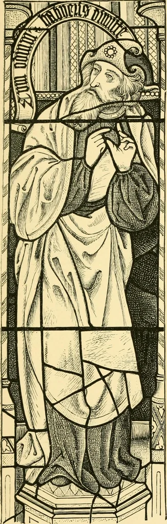 An illustration from Windows; a book about stained & painted glass, 1897, leaf 454