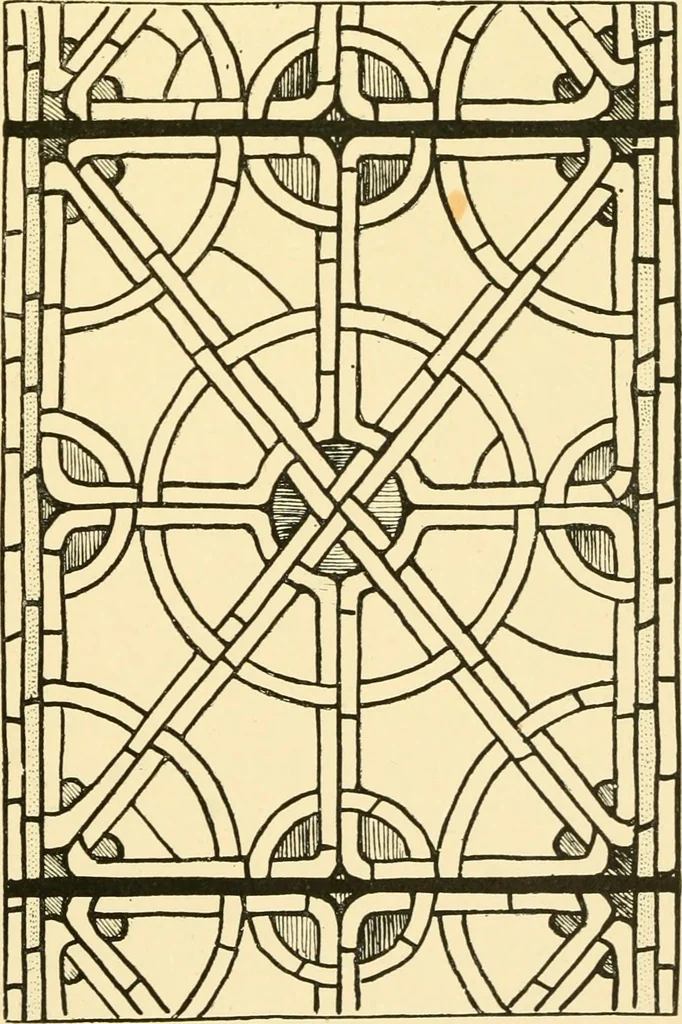 An illustration from Windows; a book about stained & painted glass, 1897, leaf 46