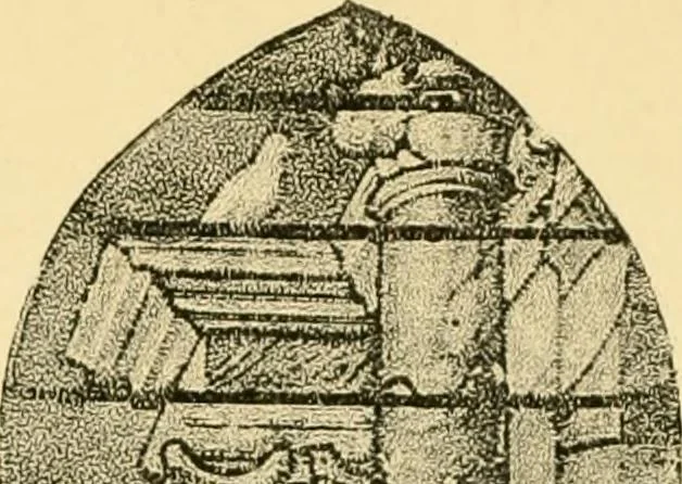 An illustration from Windows; a book about stained & painted glass, 1897, leaf 460