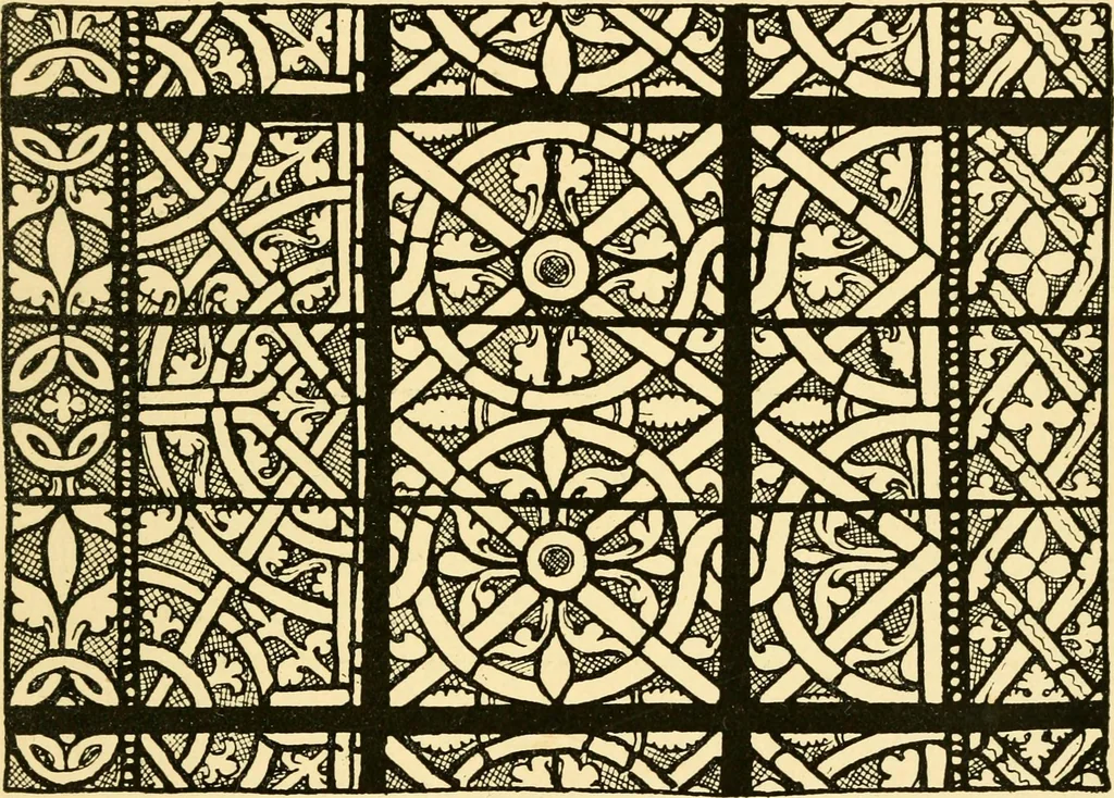 An illustration from Windows; a book about stained & painted glass, 1897, leaf 474