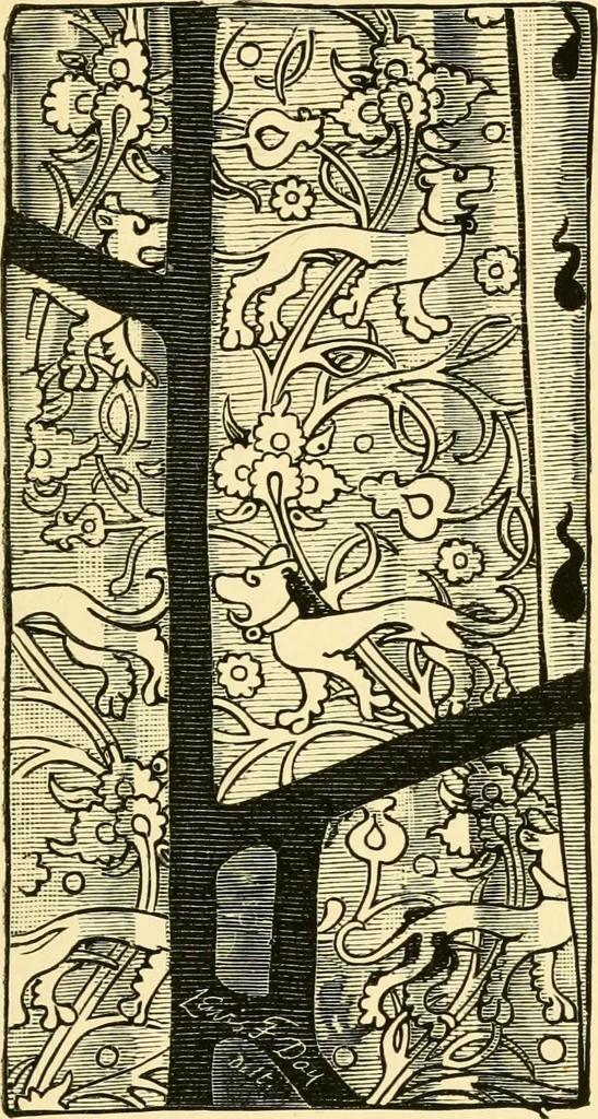 An illustration from Windows; a book about stained & painted glass, 1897, leaf 72