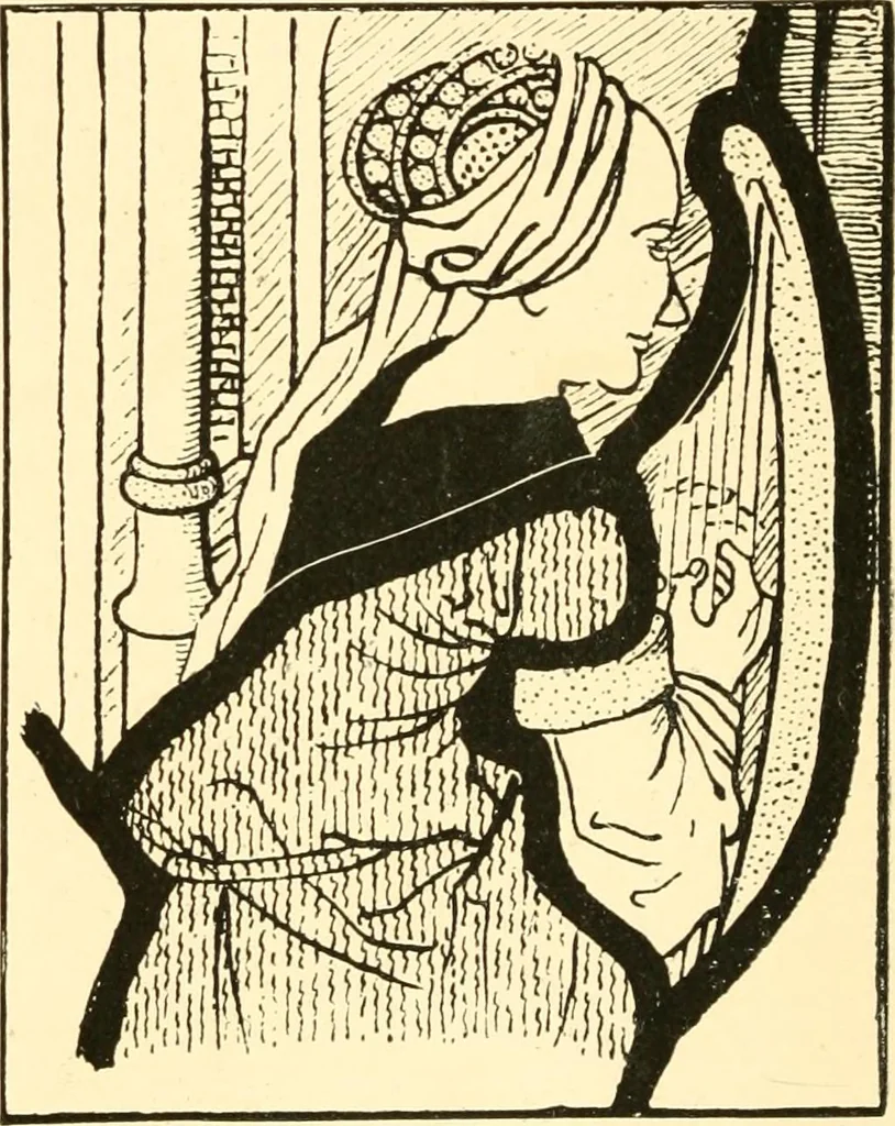 An illustration from Windows; a book about stained & painted glass, 1897, leaf 77