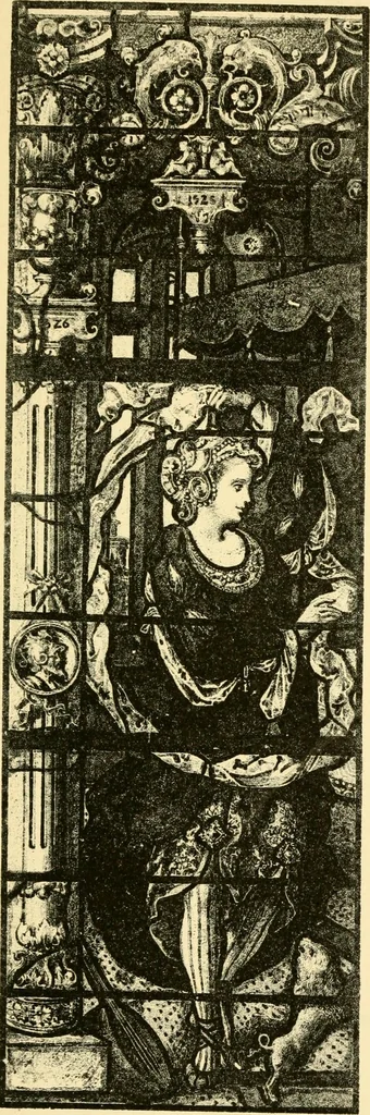 An illustration from Windows; a book about stained & painted glass, 1897, leaf 96