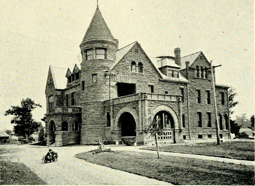An illustration from Wing & Mahurin, architects, Fort Wayne, Ind, 1896, leaf 110