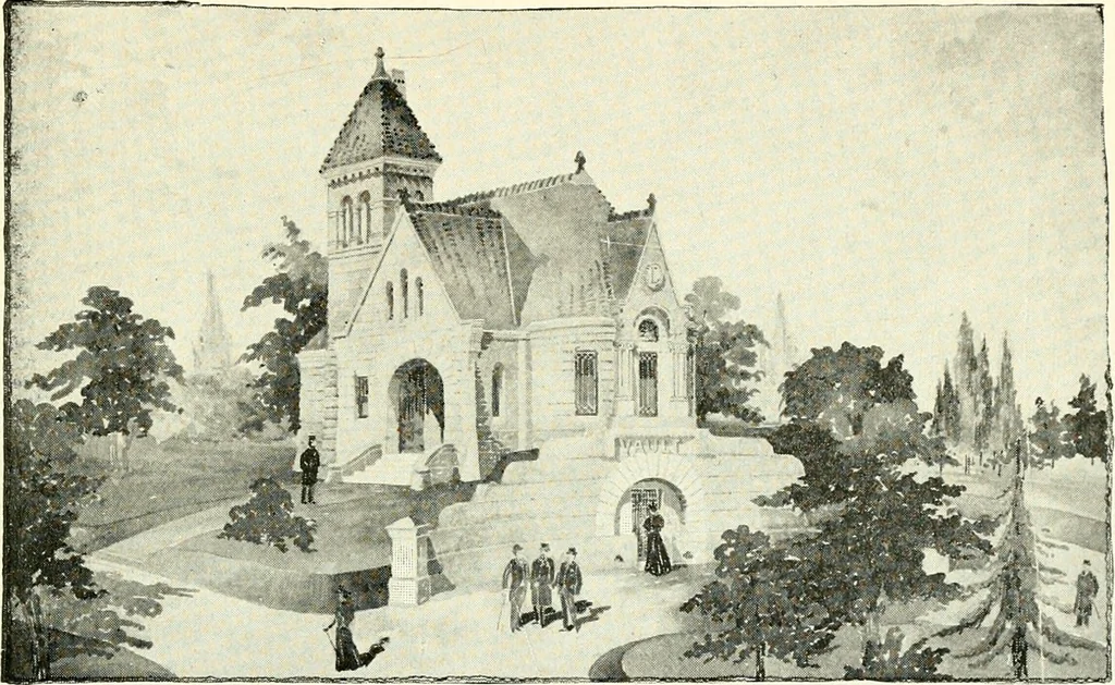 An illustration from Wing & Mahurin, architects, Fort Wayne, Ind, 1896, leaf 20