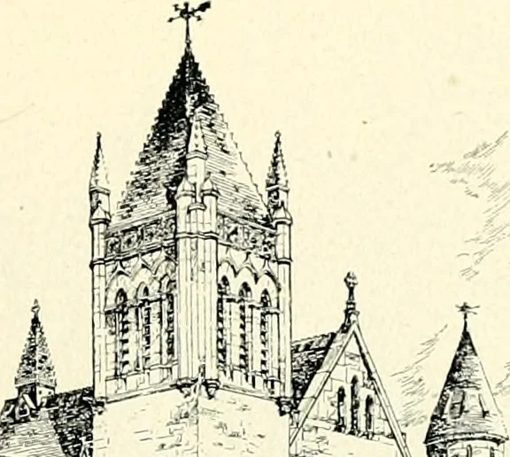 An illustration from Wing & Mahurin, architects, Fort Wayne, Ind, 1896, leaf 26
