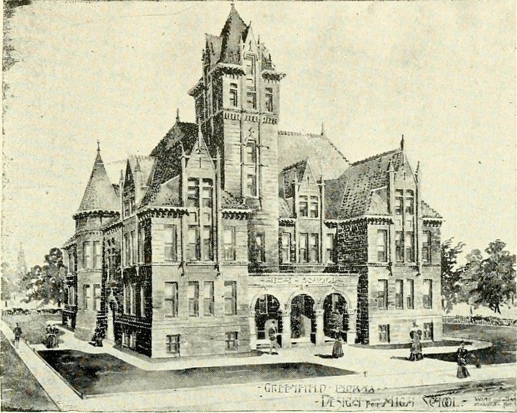 An illustration from Wing & Mahurin, architects, Fort Wayne, Ind, 1896, leaf 32
