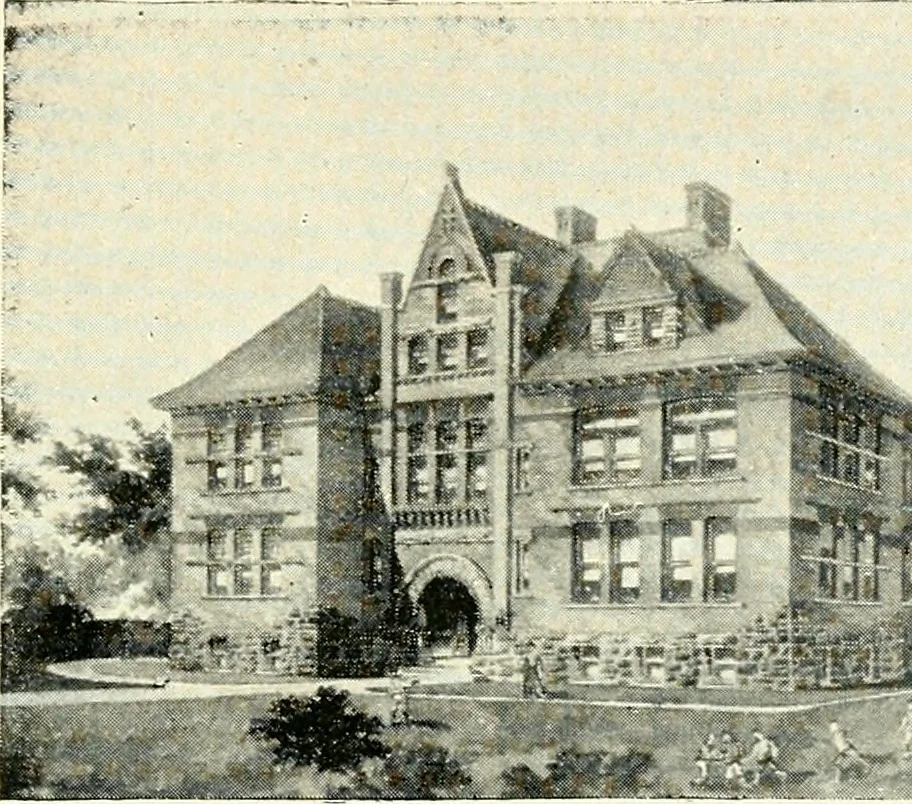 An illustration from Wing & Mahurin, architects, Fort Wayne, Ind, 1896, leaf 52