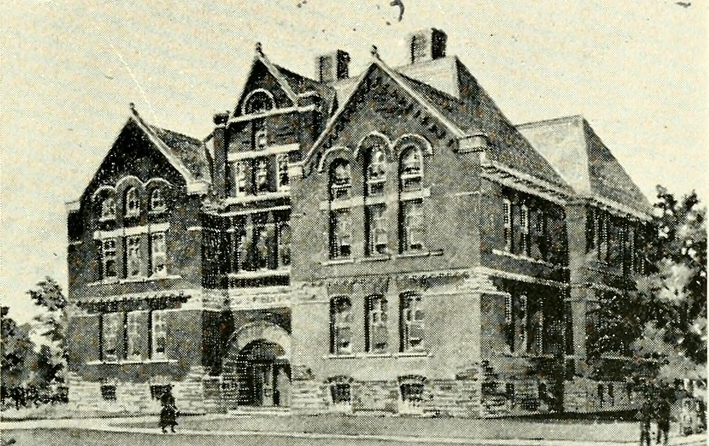 An illustration from Wing & Mahurin, architects, Fort Wayne, Ind, 1896, leaf 62