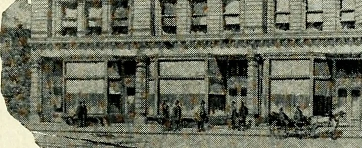 An illustration from Wing & Mahurin, architects, Fort Wayne, Ind, 1896, leaf 80