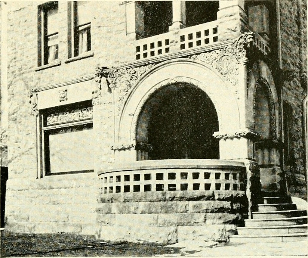An illustration from Wing & Mahurin, architects, Fort Wayne, Ind, 1896, leaf 88