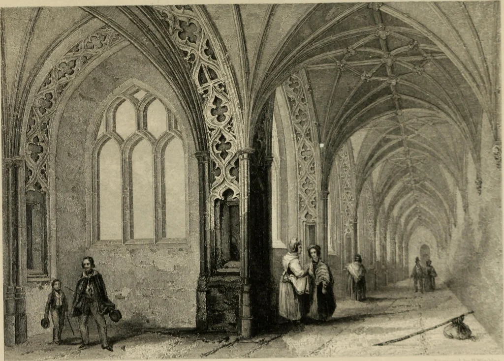 An illustration from Winkles's architectural and picturesque illustrations of the cathedral churches of England and Wales, 1836, leaf 122