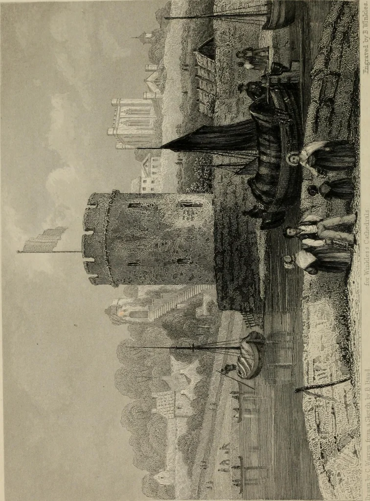 An illustration from Winkles's architectural and picturesque illustrations of the cathedral churches of England and Wales, 1836, leaf 187