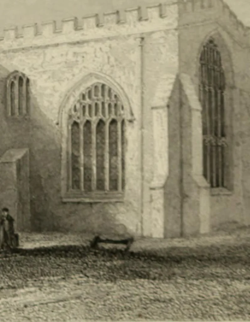 An illustration from Winkles's architectural and picturesque illustrations of the cathedral churches of England and Wales, 1836, leaf 292