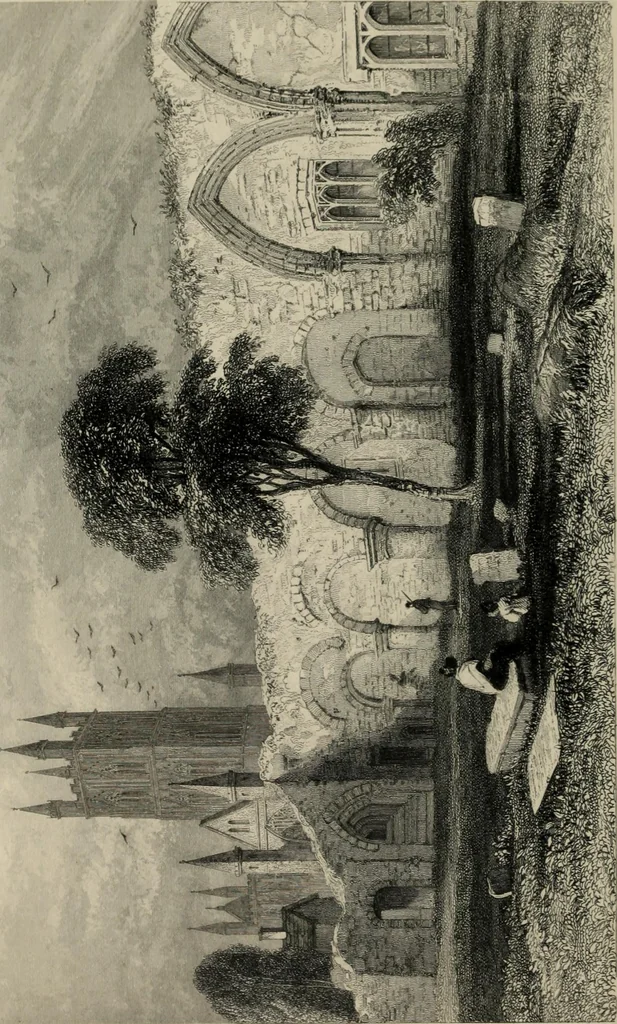 An illustration from Winkles's architectural and picturesque illustrations of the cathedral churches of England and Wales, 1836, leaf 45