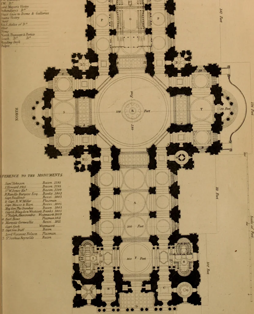 An illustration from Winkles's architectural and picturesque illustrations of the cathedral churches of England and Wales, 1836, leaf 156