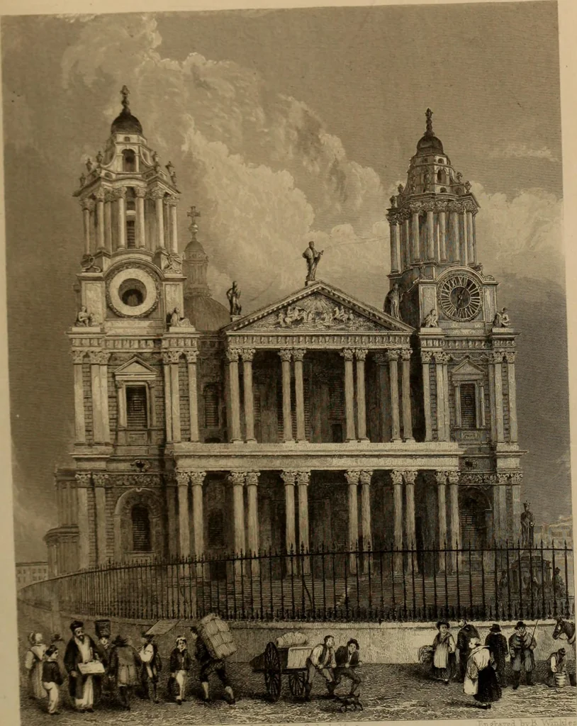 An illustration from Winkles's architectural and picturesque illustrations of the cathedral churches of England and Wales, 1836, leaf 160