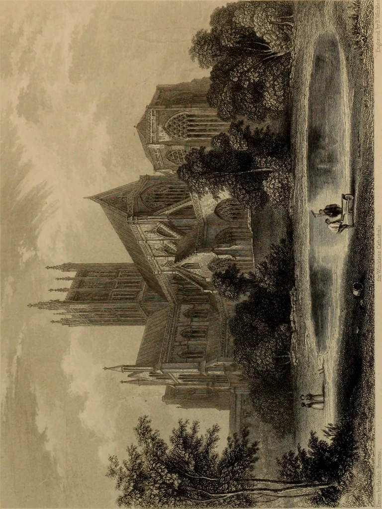 An illustration from Winkles's architectural and picturesque illustrations of the cathedral churches of England and Wales, 1836, leaf 188