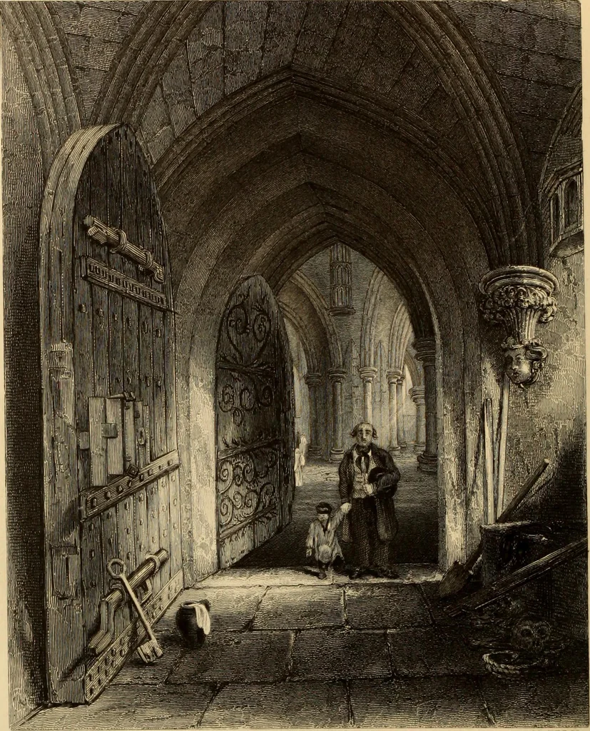 An illustration from Winkles's architectural and picturesque illustrations of the cathedral churches of England and Wales, 1836, leaf 213