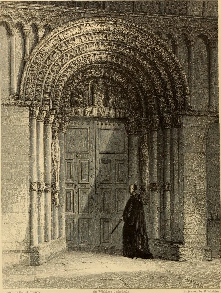 An illustration from Winkles's architectural and picturesque illustrations of the cathedral churches of England and Wales, 1836, leaf 239