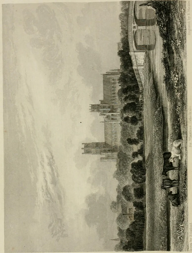 An illustration from Winkles's architectural and picturesque illustrations of the cathedral churches of England and Wales, 1836, leaf 121