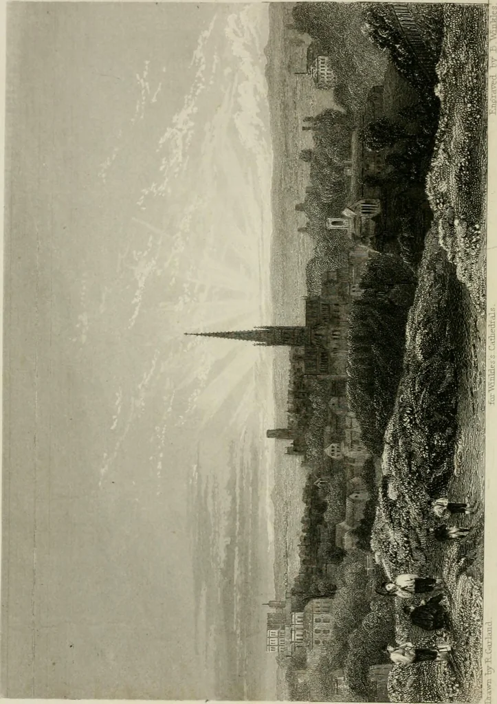 An illustration from Winkles's architectural and picturesque illustrations of the cathedral churches of England and Wales, 1836, leaf 231
