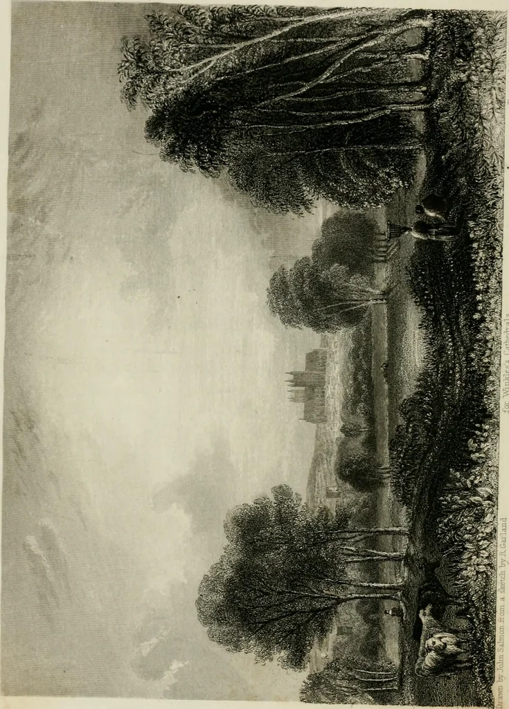 An illustration from Winkles's architectural and picturesque illustrations of the cathedral churches of England and Wales, 1836, leaf 271