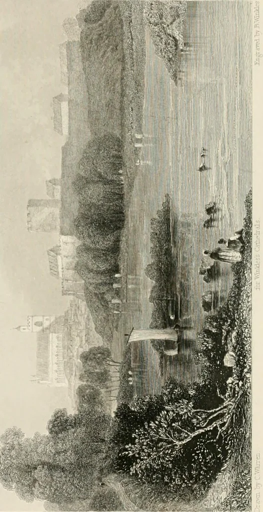 An illustration from Winkles's architectural and picturesque illustrations of the cathedral churches of England and Wales, 1836, leaf 165
