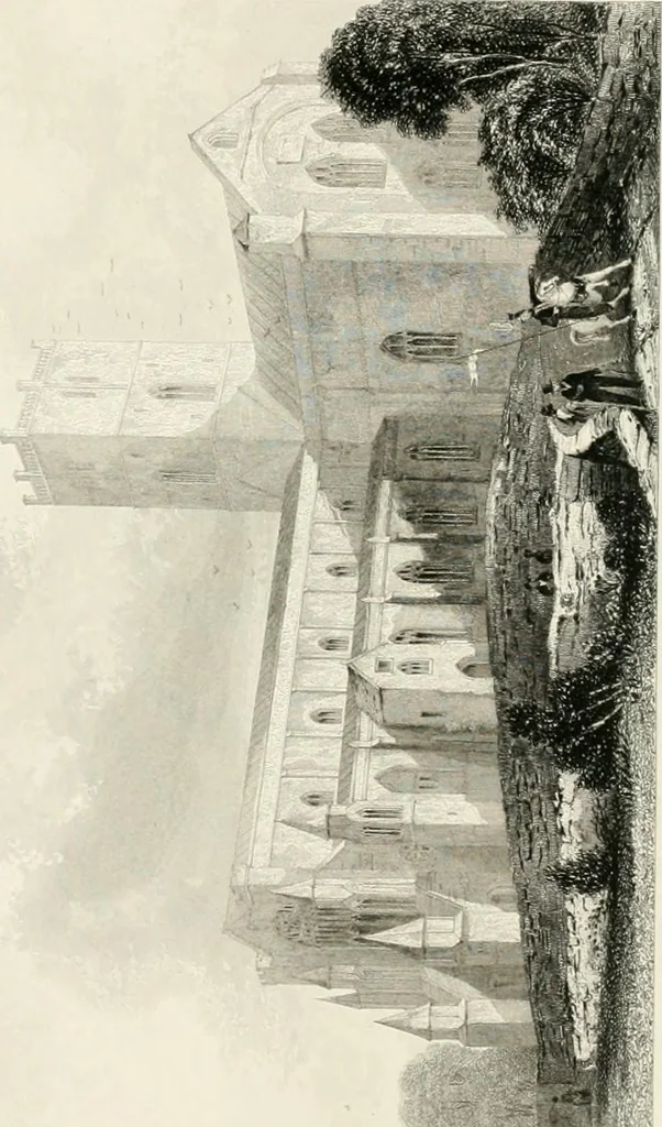 An illustration from Winkles's architectural and picturesque illustrations of the cathedral churches of England and Wales, 1836, leaf 241