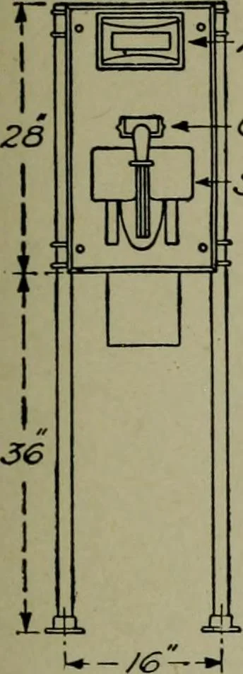 An illustration from Wiring diagrams of electrical apparatus and installations, 1913, leaf 118