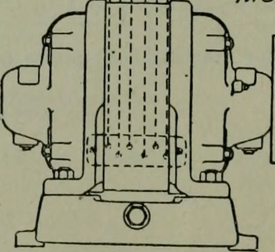 An illustration from Wiring diagrams of electrical apparatus and installations, 1913, leaf 125