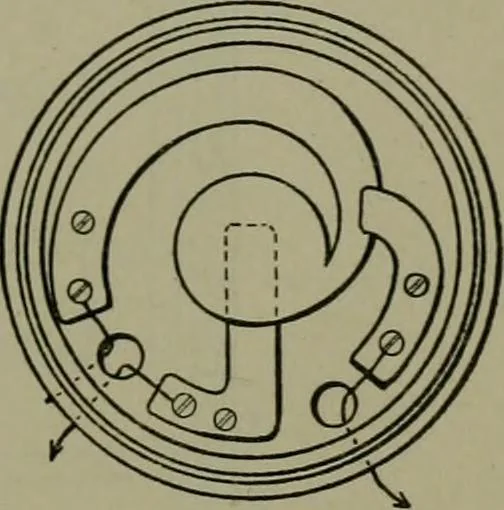 An illustration from Wiring diagrams of electrical apparatus and installations, 1913, leaf 266