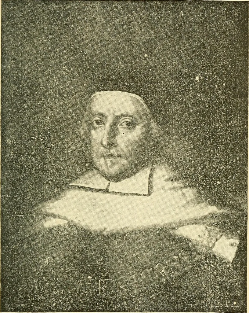 An illustration from Witchcraft in Salem village, 1904, leaf 14