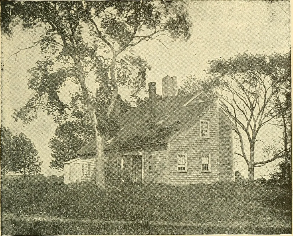An illustration from Witchcraft in Salem village, 1904, leaf 46