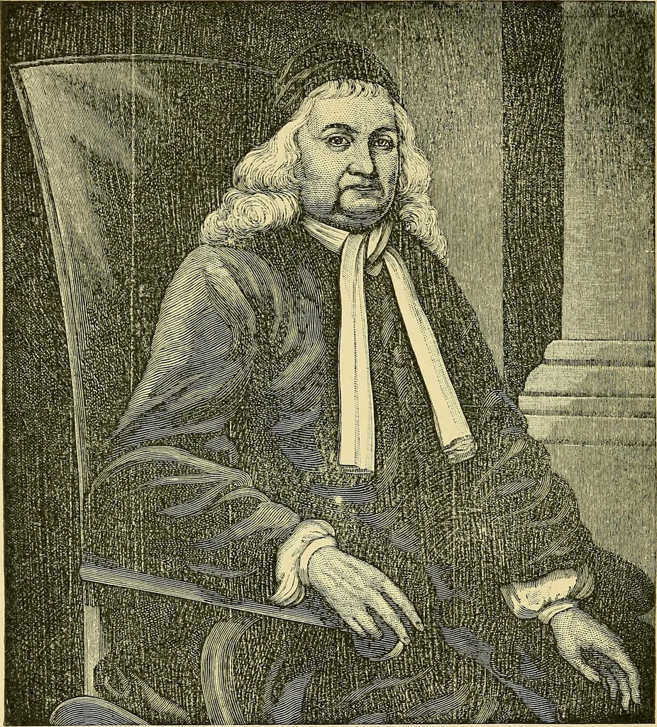 An illustration from Witchcraft in Salem village, 1904, leaf 61