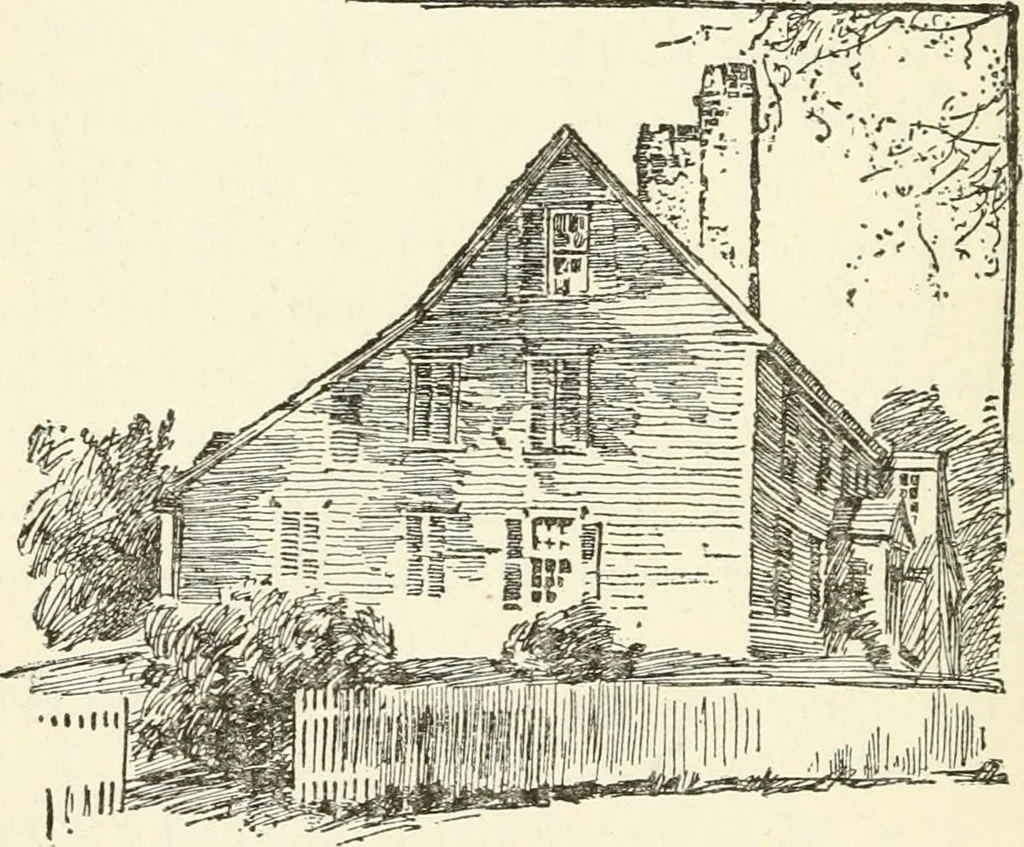 An illustration from Witchcraft in Salem village in 1692 : together with some account of other witchcraft prosecutions in New England and elsewhere, 1892, leaf 147