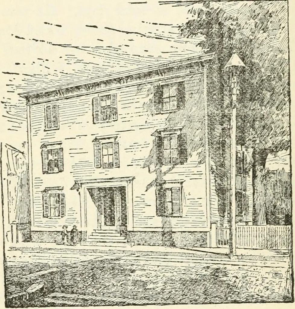 An illustration from Witchcraft in Salem village in 1692 : together with some account of other witchcraft prosecutions in New England and elsewhere, 1892, leaf 205