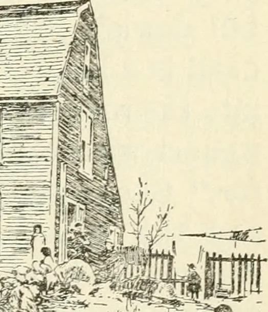 An illustration from Witchcraft in Salem village in 1692 : together with some account of other witchcraft prosecutions in New England and elsewhere, 1892, leaf 208