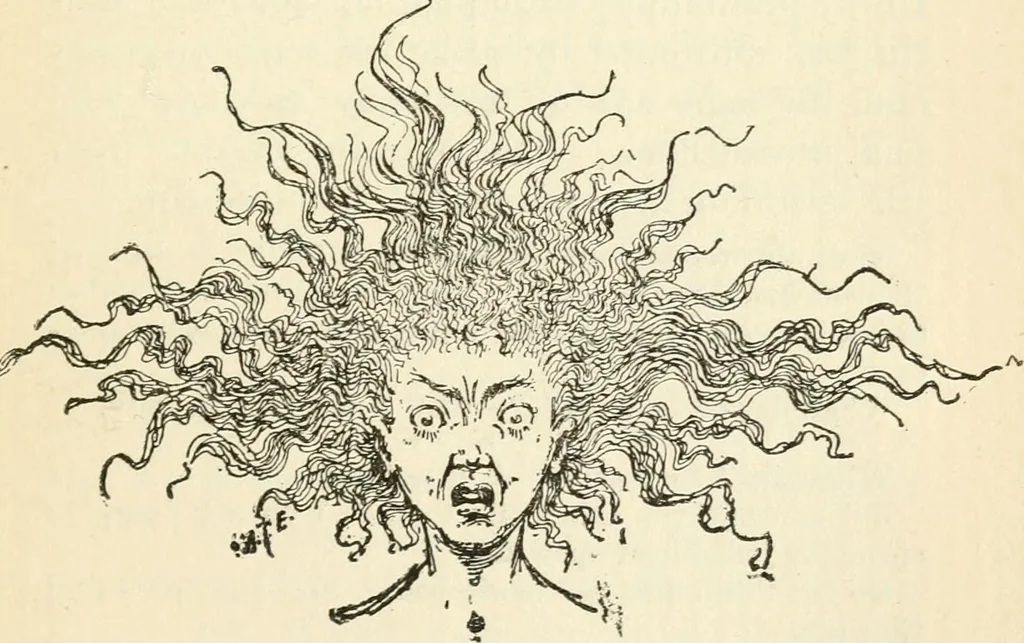 An illustration from Witchcraft in Salem village in 1692 : together with some account of other witchcraft prosecutions in New England and elsewhere, 1892, leaf 214
